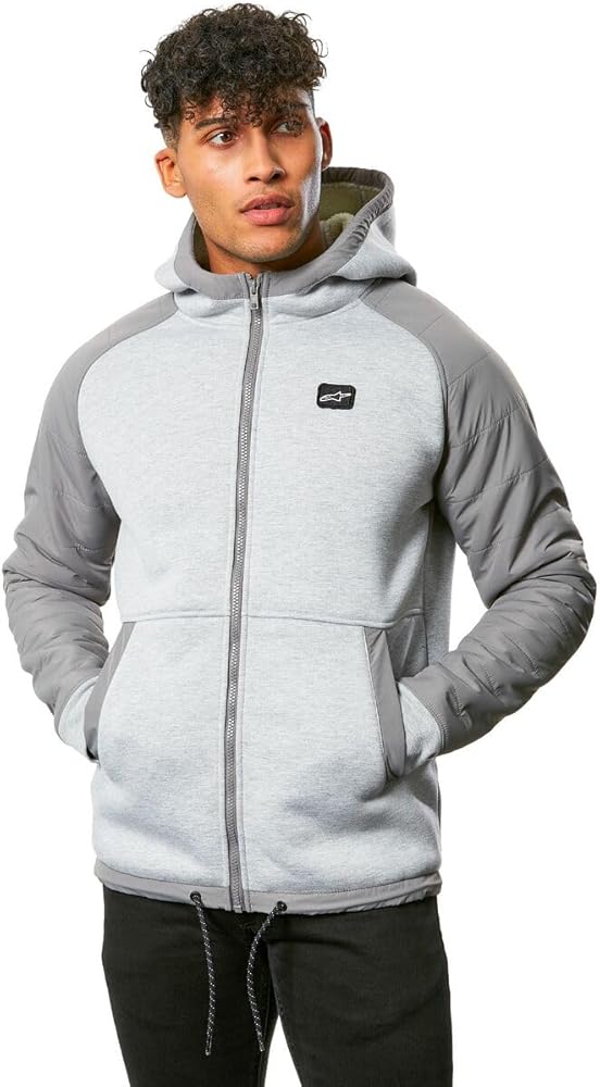 Alpinestars Hooded Sweatshirt, Grey Heather