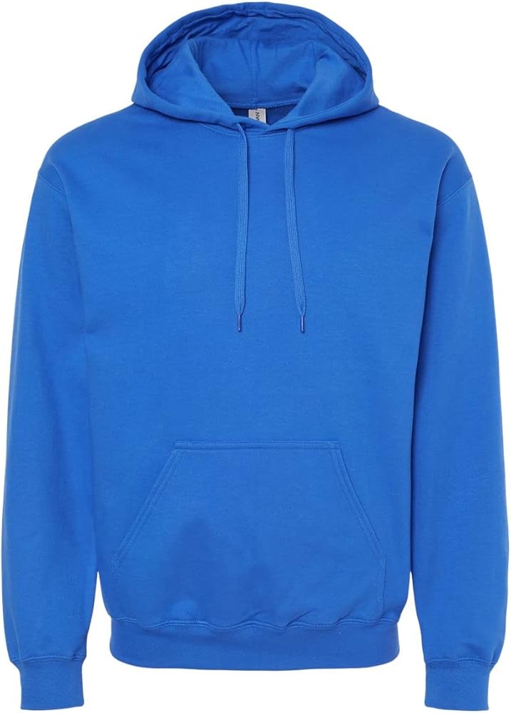 Gildan Mens Softstyle Hooded Sweatshirt, 2XL, Royal