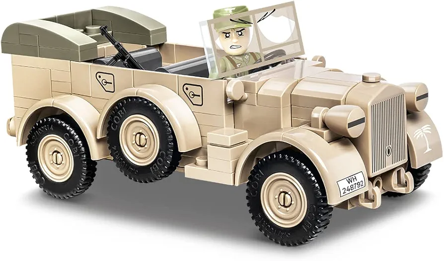 COBI Historical Collection 1937 Horch 901 (Kfz.15) Vehicle, Desert Sand