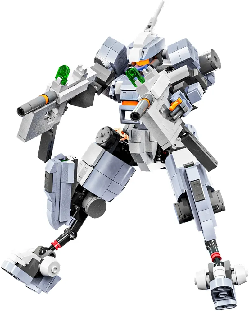 Mecha Frame Armed Forces Building Block Toy Series War Armor Robot Building Block Toy Building Blocks Suitable,for Children to Adults Mecha Fans 6+.