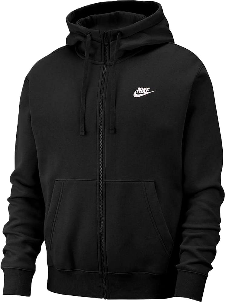 Nike mens Nsw Club Full-Zip Hoodie