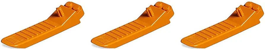 Lot of 3 Lego Accessories Orange Brick and Axel Separator Tool piece