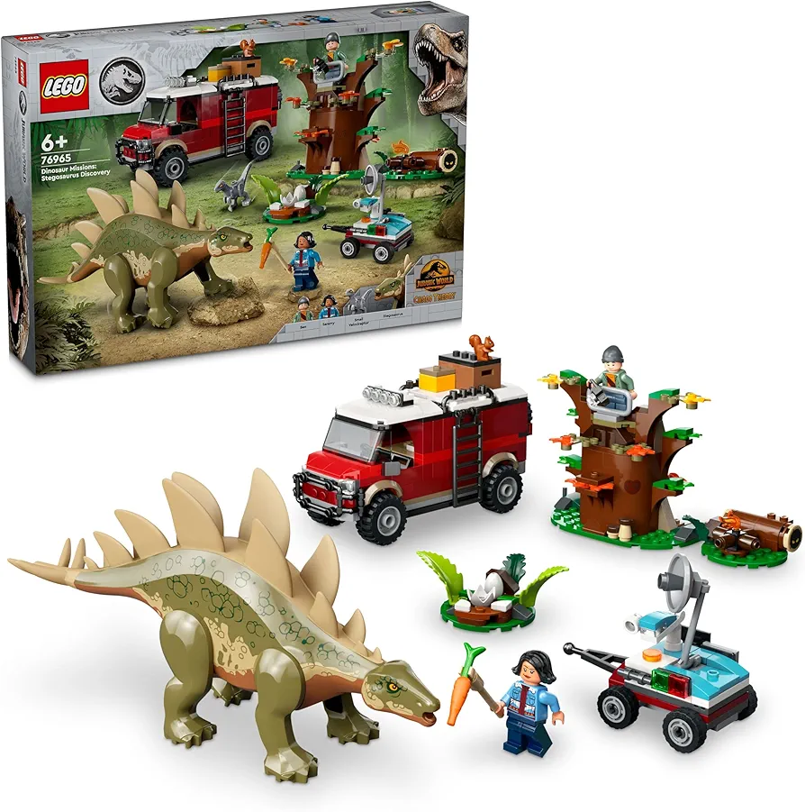 LEGO 76965 Jurassic World Dinosaurier-Missionen: Entdeckung des Stegosaurus