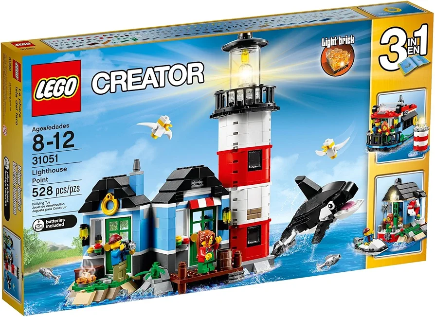 LEGO Creator 31051 Lighthouse Point Building Kit (528 Piece)