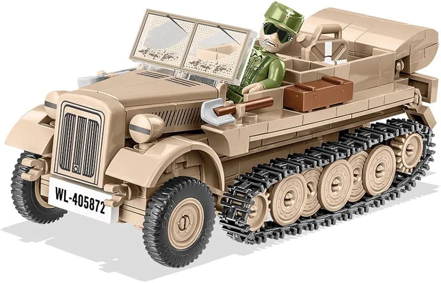 Cobi toys 283 Pcs Hc WWII /2273/ Sd.Kfz.10 Demag D7