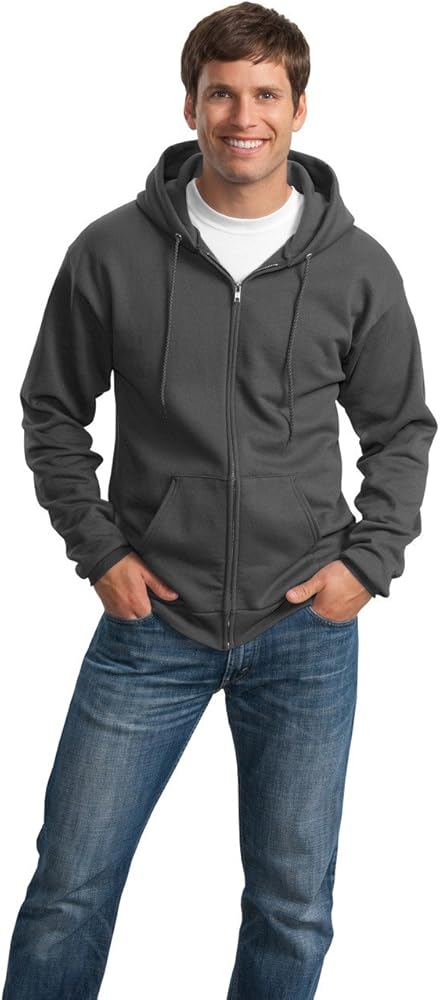 PORT AND COMPANY Full Zip Hooded Sweatshirt (PC78ZH)