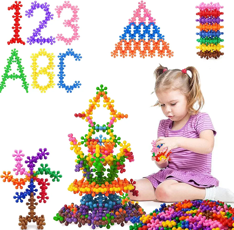 Educational toys Building Blocks 120 Pcs Plastic Gears STEM Toys, Interlocking Toy Building Sets Kid Toys , Occupational Therapy Preschool Toys ， Classroom must haves building toys for kids ages 4-8