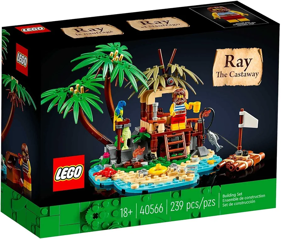 LEGO Lego Ray The Castaway (40566) Building Kit 2022