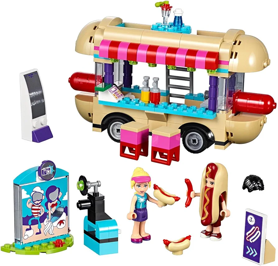 LEGO Friends 41129 Amusement Park Hot Dog Van Building Kit (243 Piece)