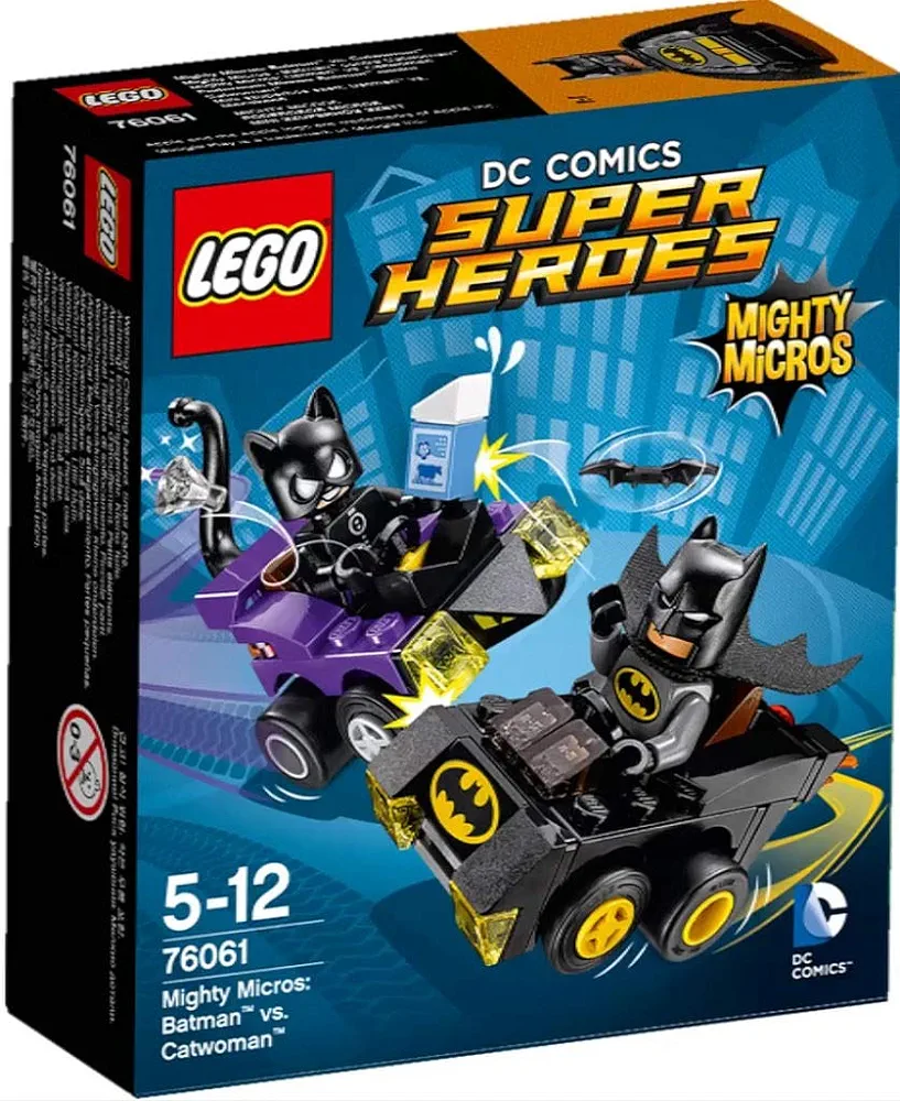 LEGO Super Heroes Mighty Micros: Batman vs Catwoman 76061 Building Kit (79 Piece)