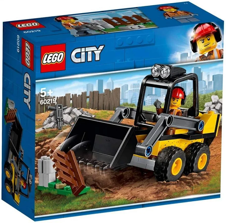 LEGO City Great Vehicles Construction Loader 60219 Building Kit (88 Pieces)