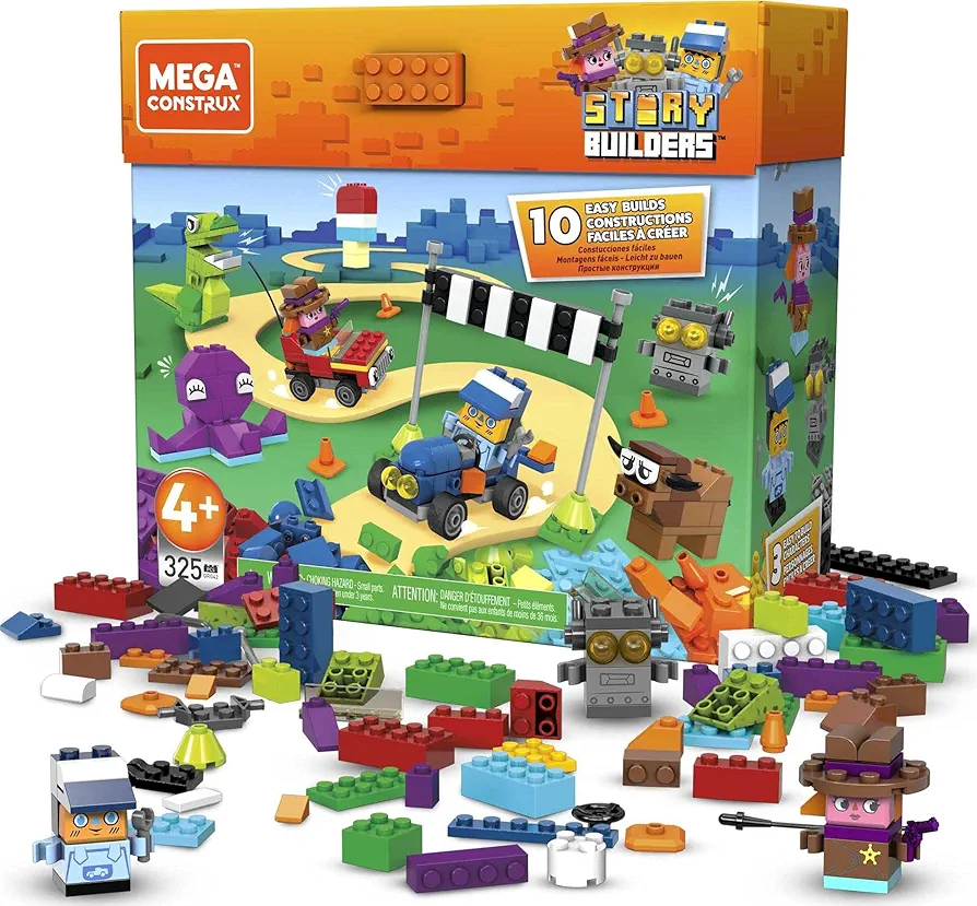 Mega Construx Ultimate Story Builders Bulk Set, Multicolour