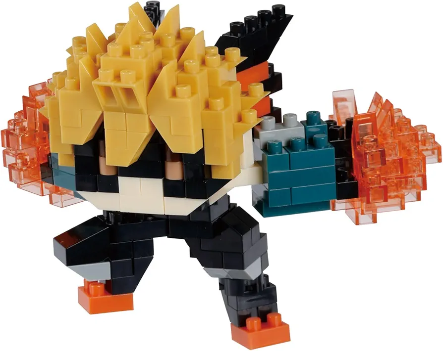 nanoblock - My Hero Academia - Katsuki Bakugo Ver. 2, Character Collection Series Building Kit