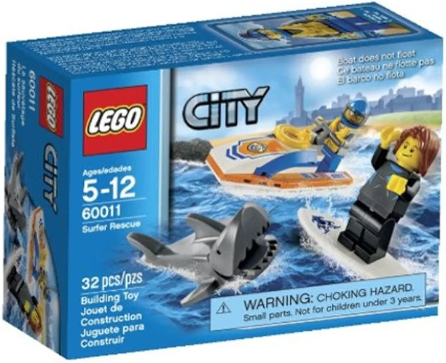 LEGO City 60011 Surfer Rescue Toy Building Set