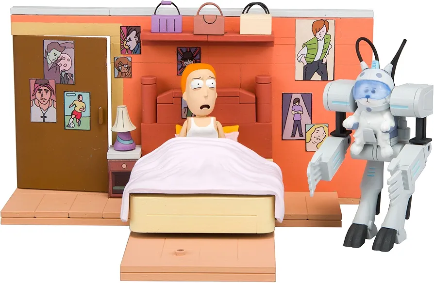 McFarlane Toys Rick & Morty You Shall Now Call Me Snowball Medium Construction Set Building Set