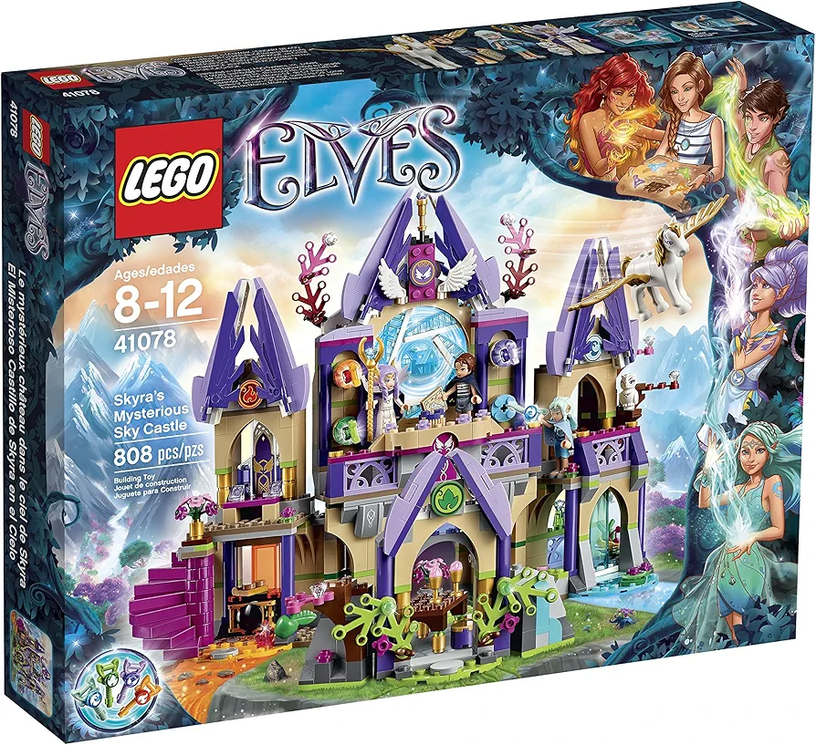 LEGO Elves 41078 Skyra's Mysterious Sky Castle Building Kit