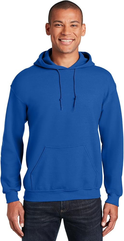 Gildan Mens Heavy Blend Hooded Sweatshirt Royal Blue 3X-Large