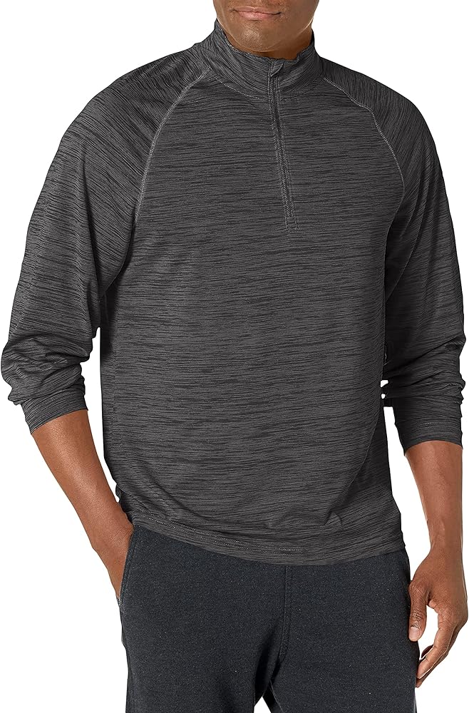 Charles River Apparel Men's Space Dye Moisture Wicking Performance Pullover