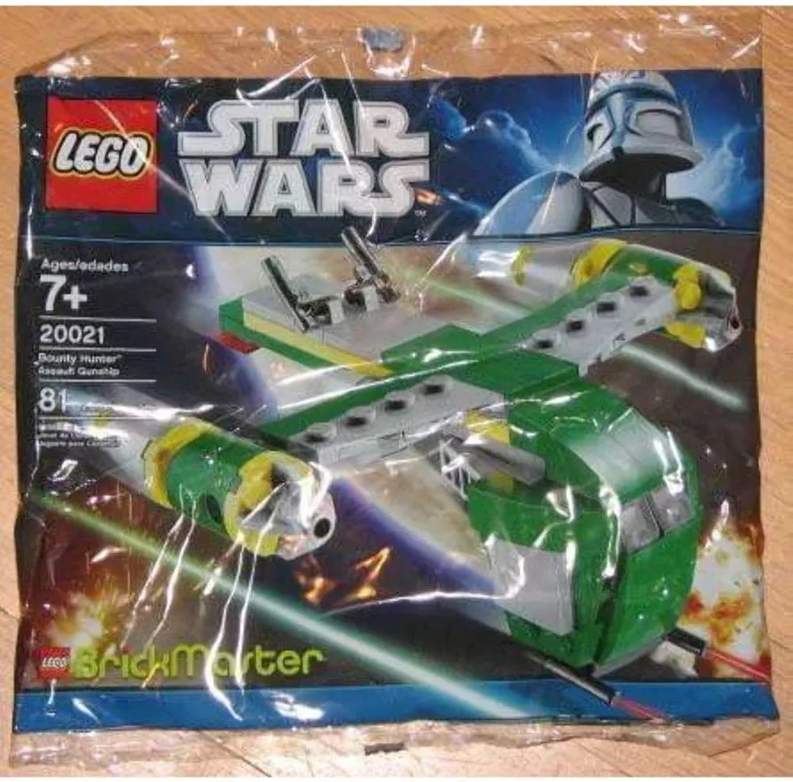 LEGO Star Wars BrickMaster Exclusive Mini Building Set #20021 Bounty Hunter Assault Gunship Bagged