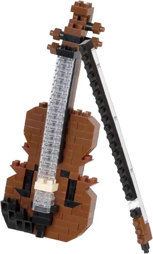 nanoblock - Instruments - Violin, Collection Series Building Kit