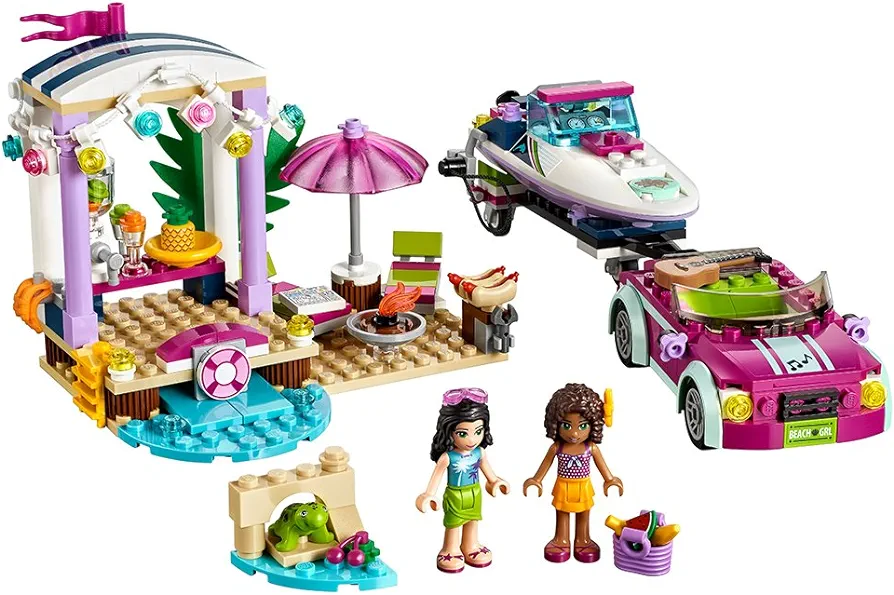 LEGO Friends Andrea's Speedboat Transporter 41316 Building Kit (309 Piece)