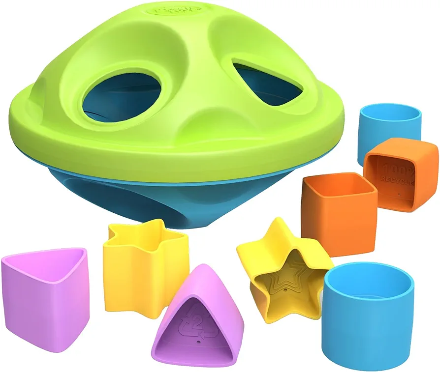 Green Toys Shape Sorter for 6 months +, Green/Blue