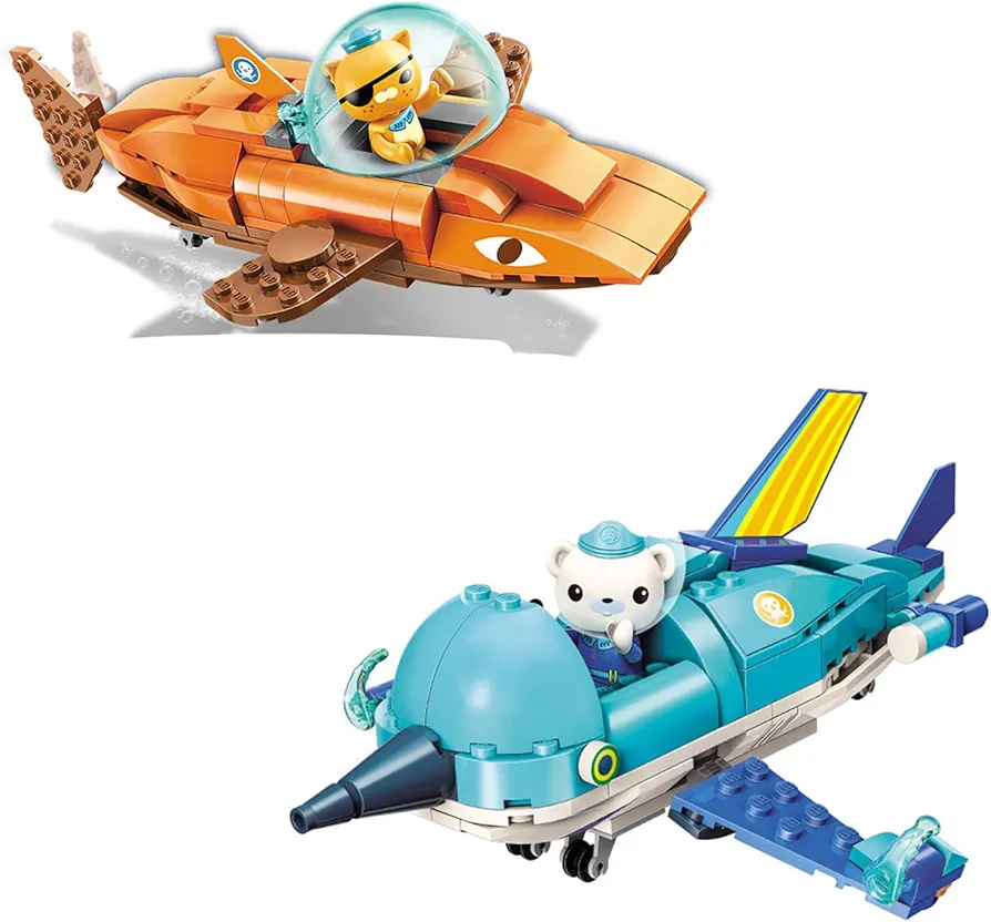 The Octonauts Building Block Toys Compatible with Lego Bricks Ideal Gift GUP-B &GUP-R