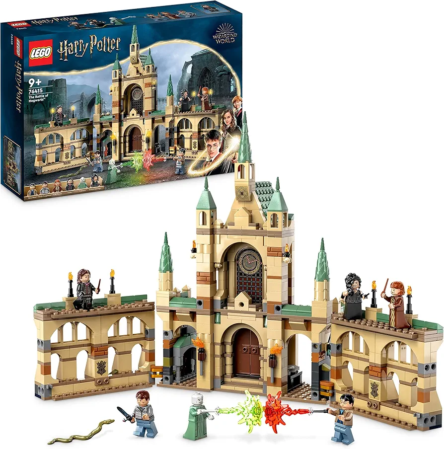 LEGO Harry Potter 76415 Battle of Hogwarts Castle Toy with Voldemort Minifigurine