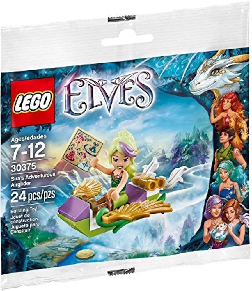 LEGO Elves Sira's Adventurous Airglider Set (30375) Bagged