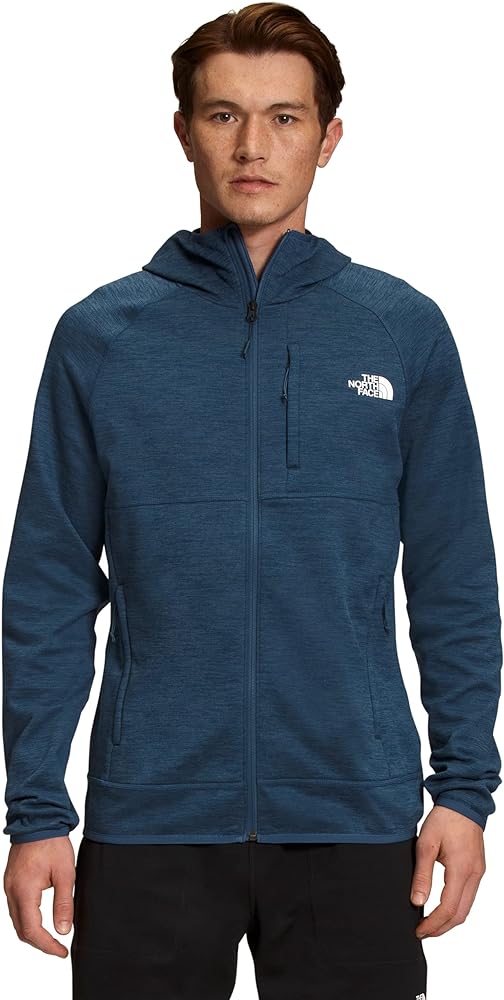 THE NORTH FACE Men's Canyonlands Hoodie Sweatshirt, Shady Blue Heather, XL