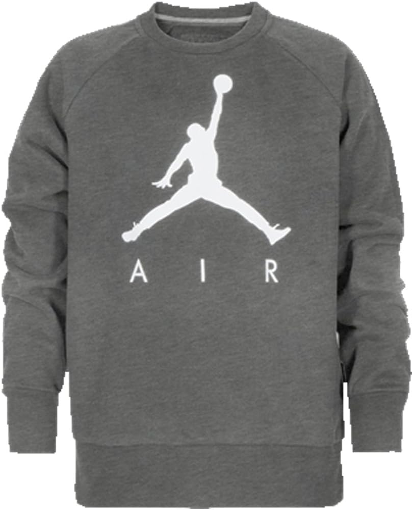 Nike Air Jordan Big Boy Jumpman Crew Neck Fleece Pullover Sweatshirt