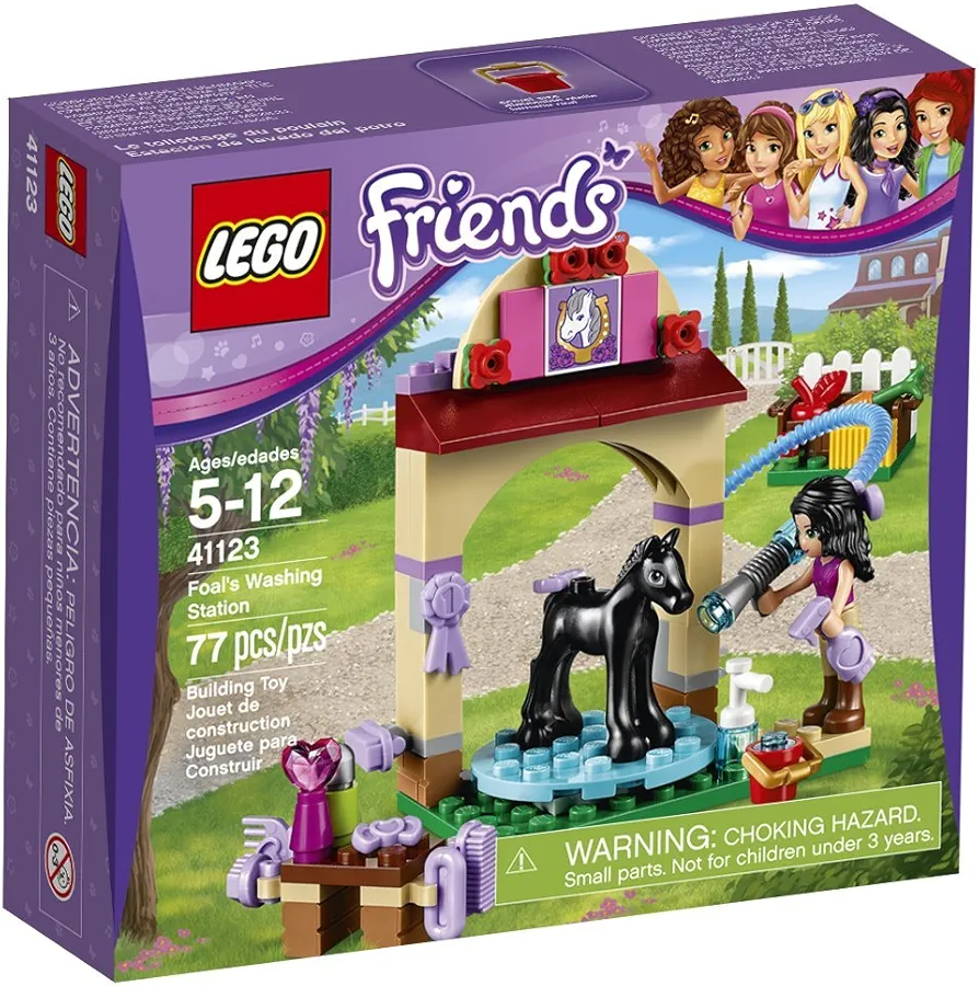 LEGO Friends 41123 Foal's Washing Station Building Kit (77 Piece)