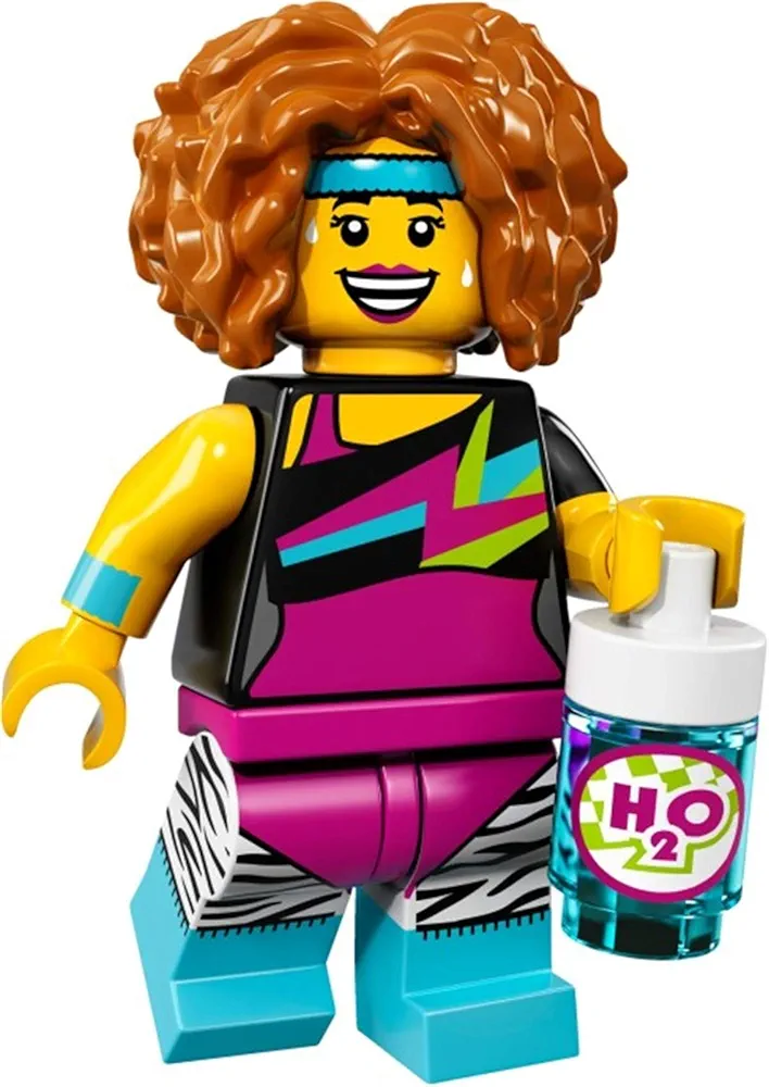 Lego Minifigures Series 17 - #14 Dance Instructor Minifigure - (Bagged) 71018