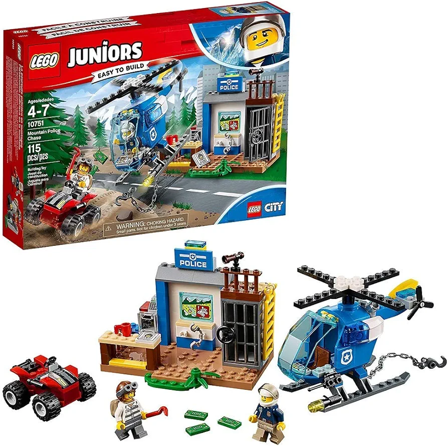 LEGO Juniors/4+ Mountain Police Chase 10751 Building Kit (115 Piece)