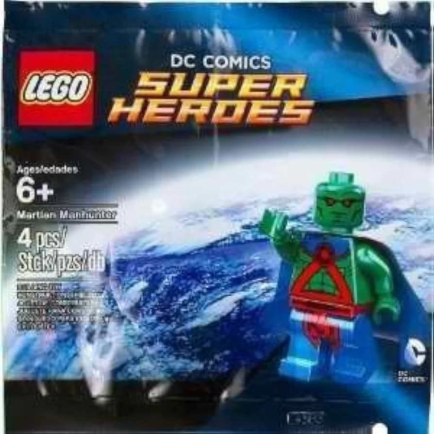 2014 LEGO exclusive set #5002126 MARTIAN MANHUNTER minifigure polybag