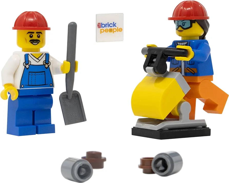 LEGO City: Construction Builder Team with Tamper and Tools Minifigures