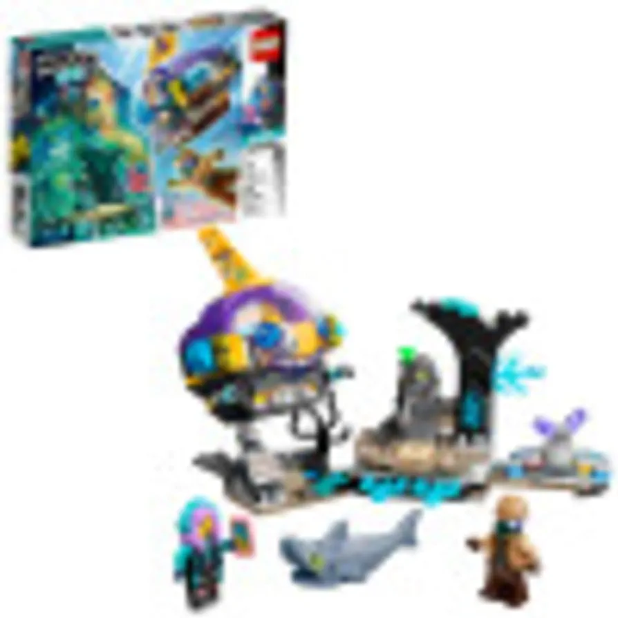 LEGO Hidden Side J.B.’s Submarine 70433, Augmented Reality (AR) Ghost Toy, Featuring a Submarine, App-Driven Ghost-Hunting Kit, includes 3 Minifigures and a Shark Figure (224 Pieces)