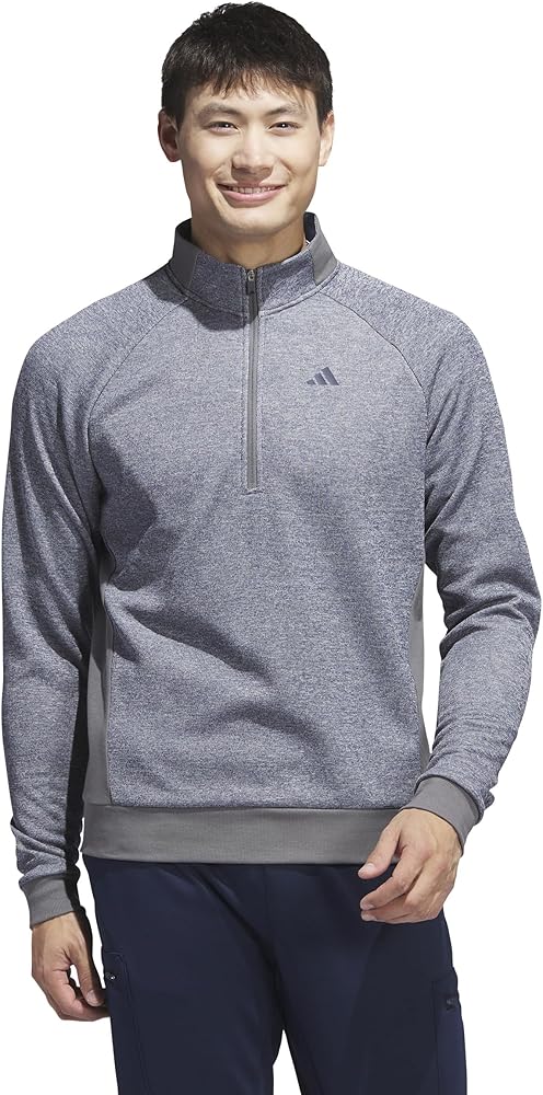 adidas Men's Dwr Quarter Zip Golf Pullover