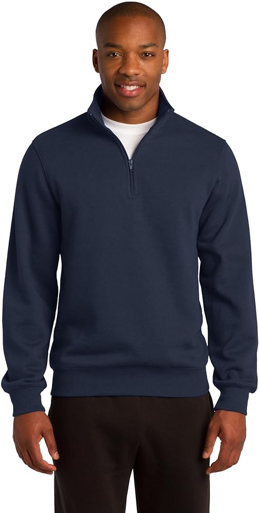 SPORT-TEK Men's Super Heavyweight 1/4 Zip Pullover