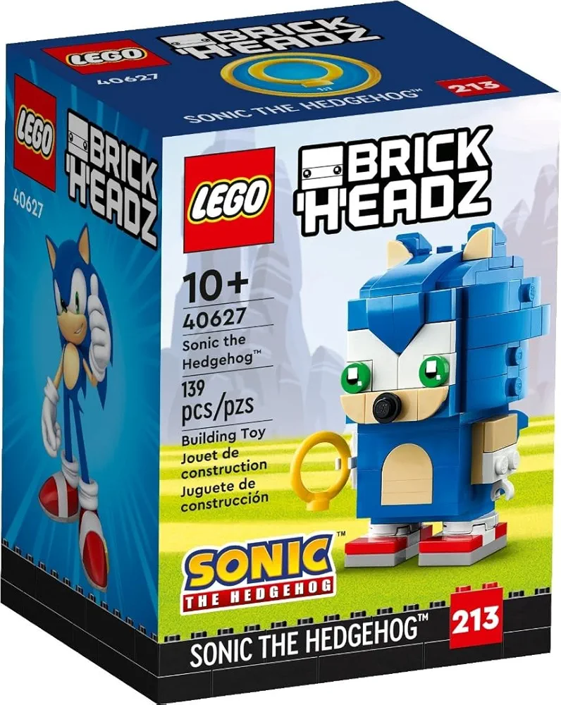 LEGO BrickHeadz 40627 - Sonic The Hedgehog™, Blue