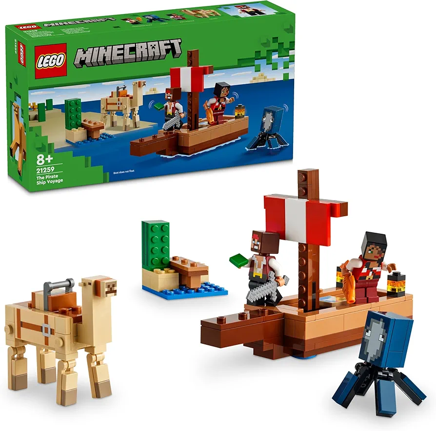 LEGO 21259 Minecraft Die Piratenschiffreise