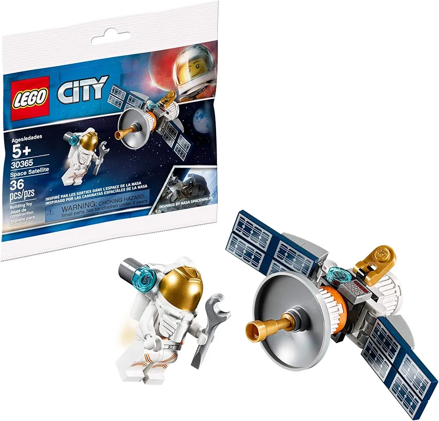 LEGO PolyBag Minifigure Set 30365 - Astronaut with Space Satellite 36 pcs