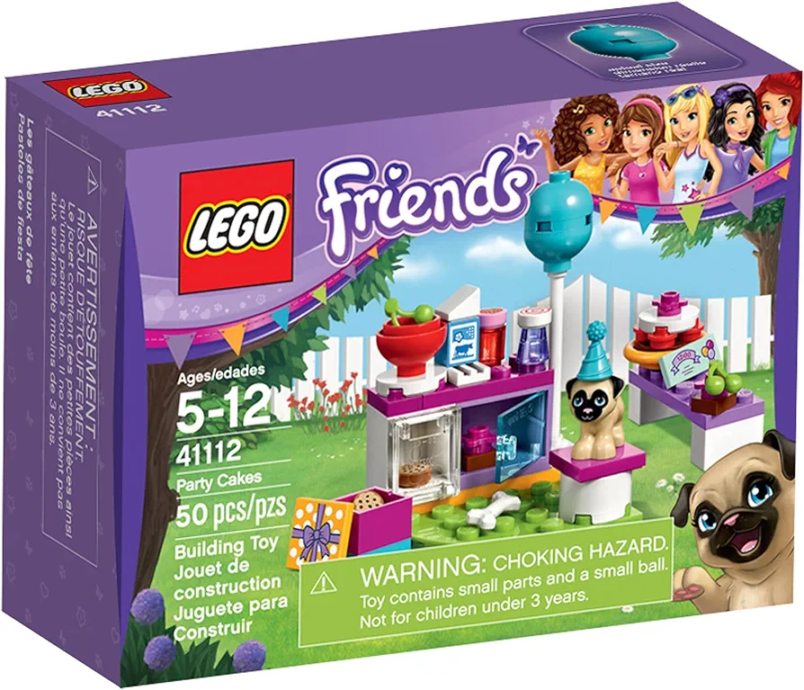 LEGO Friends Party Cakes (50 Piece)