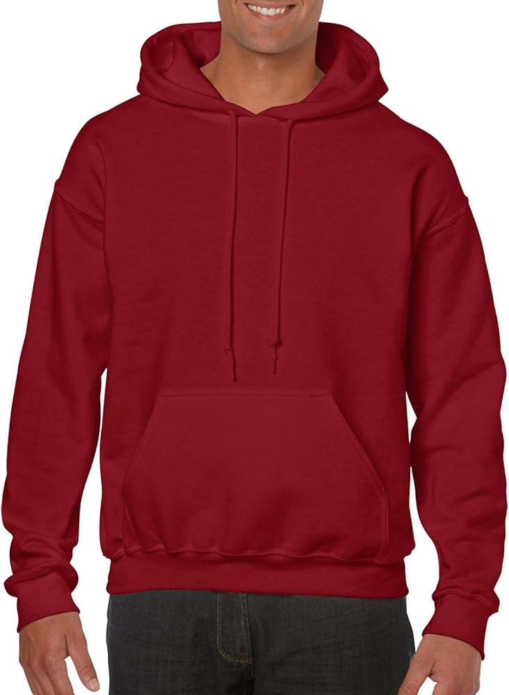 Gildan G185 Heavy Blend Adult Hooded Sweatshirt Cardinal Red