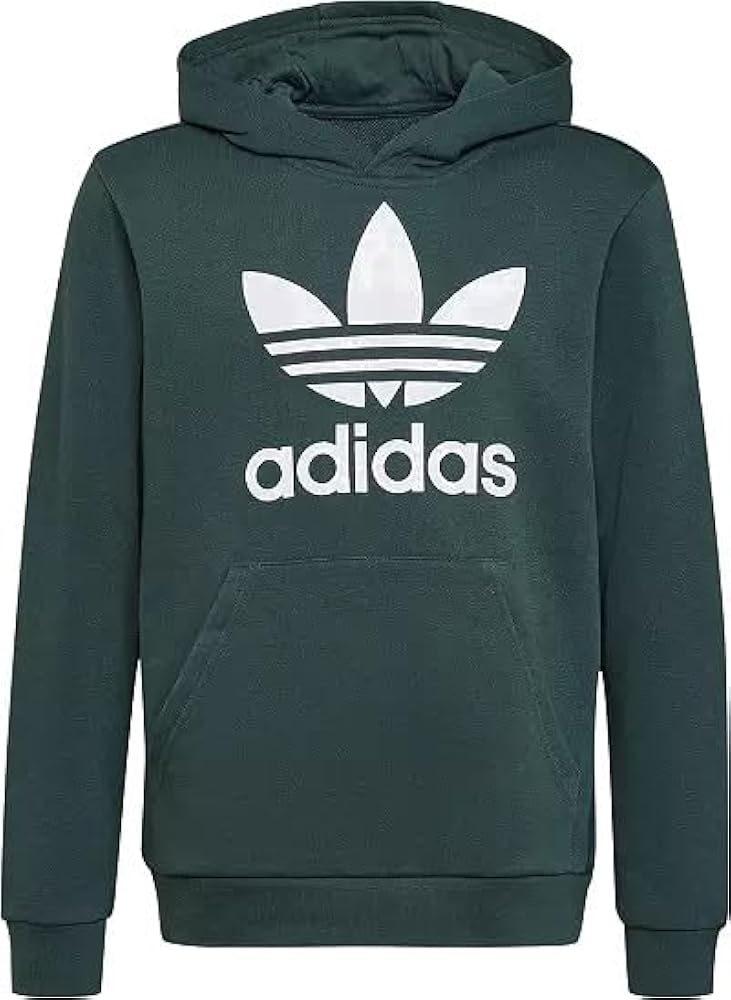 adidas Originals Adicolor Trefoil Hoodie Mineral Green MD