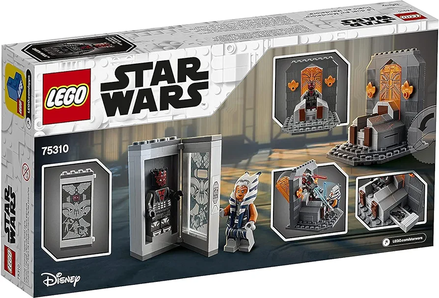 LEGO Star Wars: The Clone Wars Duel on Mandalore 75310 Awesome Toy Building Kit Featuring Ahsoka Tano and Darth Maul; New 2021 (147 Pieces)