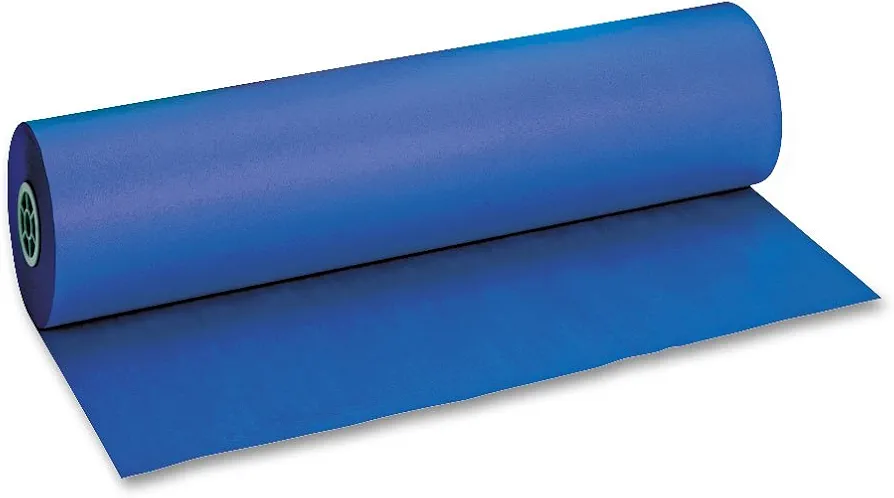 Pacon 101206 Decorol Flame Retardant Art Rolls, 40 lb., 36-Inch x 1000 ft, Sapphire Blue