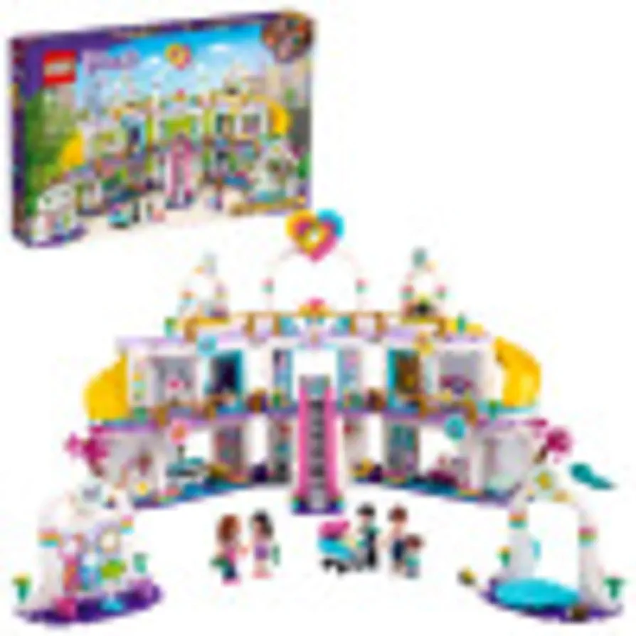 LEGO Friends Heartlake City Shopping Mall 41450 Building Kit; includes Friends Mini-Dolls to Spark Imaginative Play; Portable Elements Make This a Great Friendship Toy, New 2021 (1,032 Pieces)