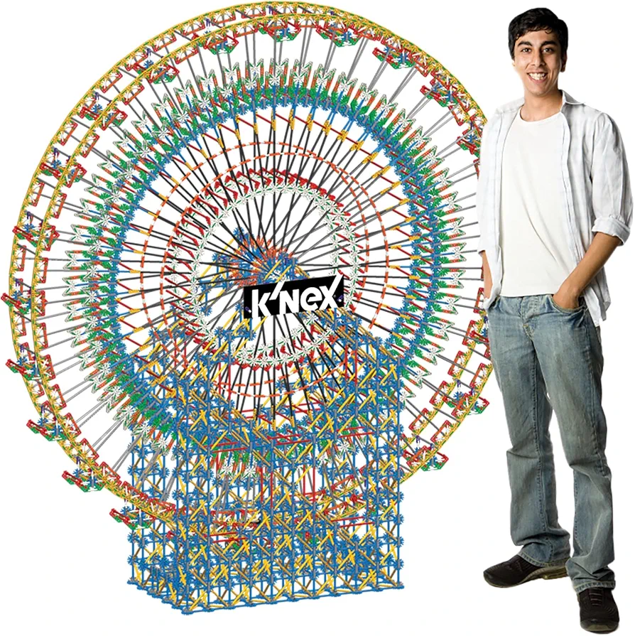 K'NEX Thrill Rides 6-Foot Ferris Wheel,Creative Skills for 16-99 years