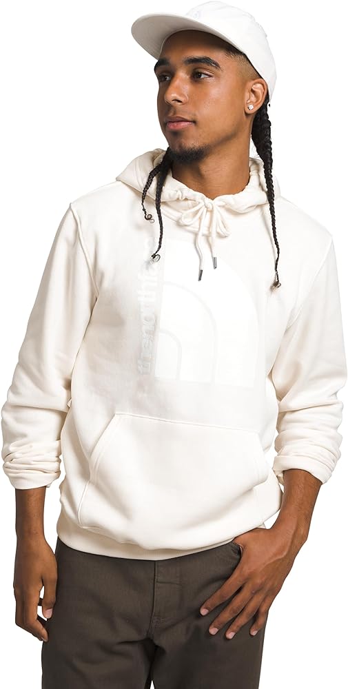 THE NORTH FACE Mens Jumbo Half Dome Hoodie, M, Gardenia White/Tonal